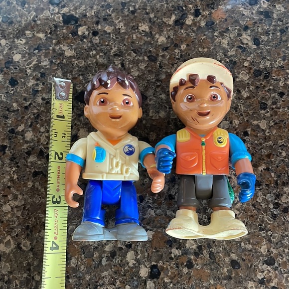 Set 2 Nick Jr & Diego 3'' Toy Diego Action Figures Dora the Explorer Mattel 2007 - Picture 3 of 11